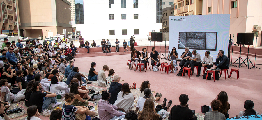 Sharjah Architecture Triennial, Adrian Lahoud, 2019. Courtesy of Talie Eigeland