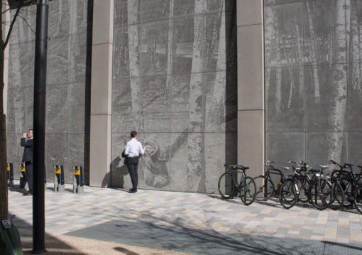 Silver Forest, Public Art, Westminster, 2016