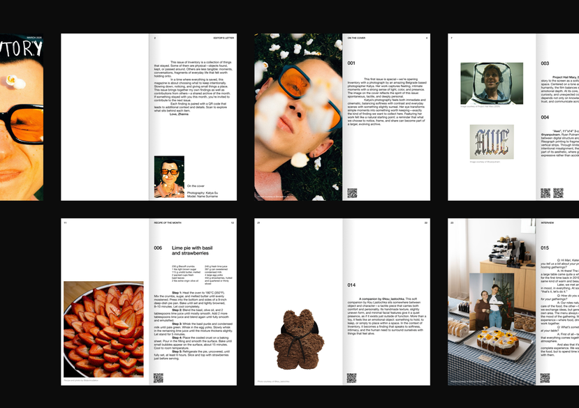 Zhanna  Stegalina, Editorial Design 2026 Participant