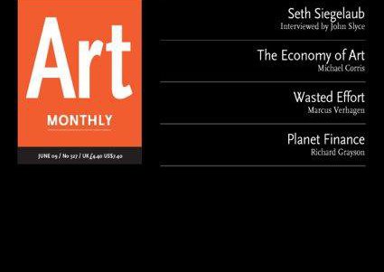 Cover Art Monthly, Siegelaub interview by Slyce