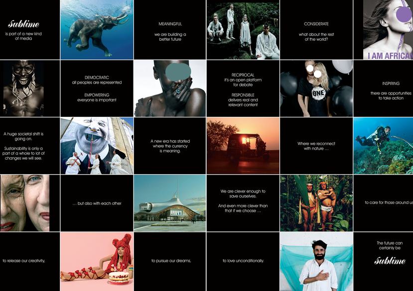 Sublime magazine spread spread