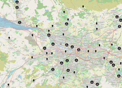 Great British Public Toilet Map, Glasgow