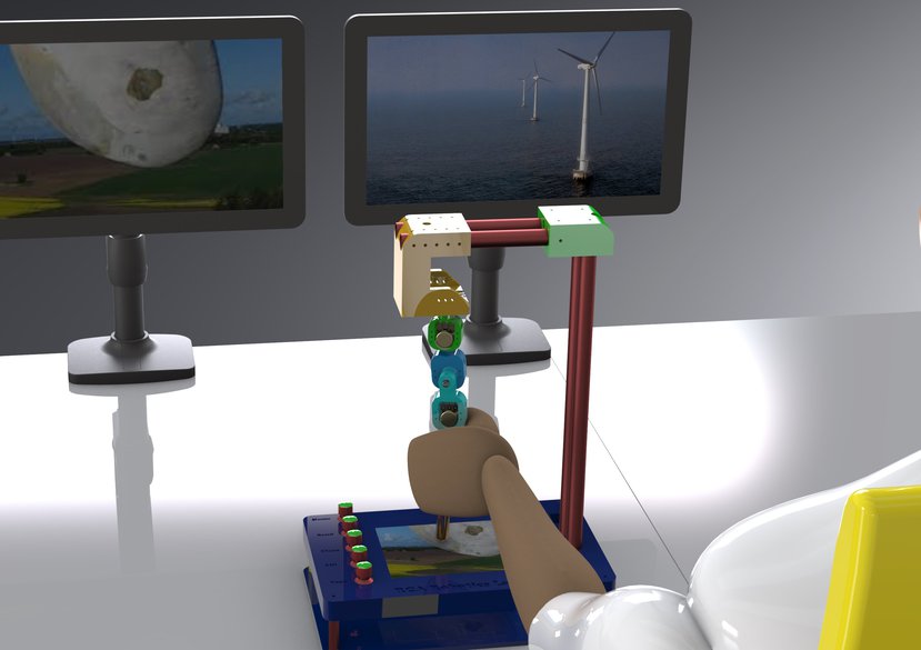 Teleoperation of repair tasks from an onshore station