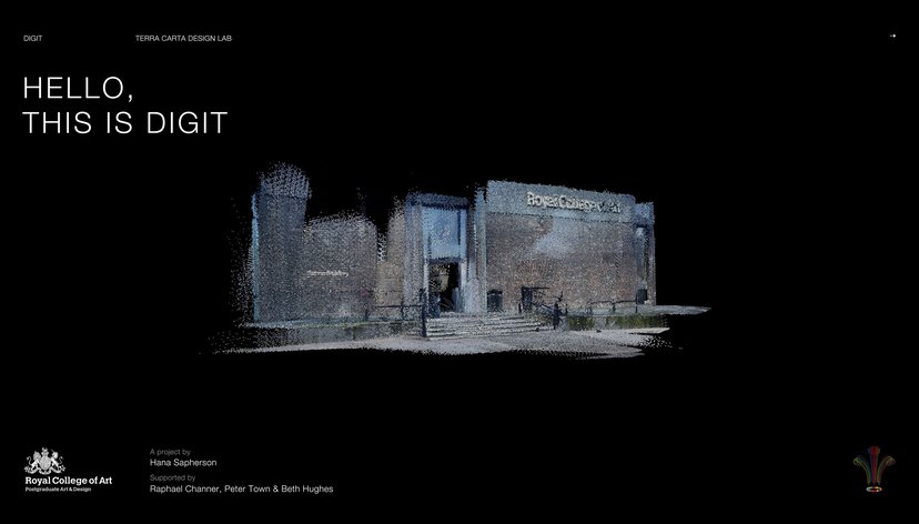 The RCA's Darwin Building, Photogrammetry