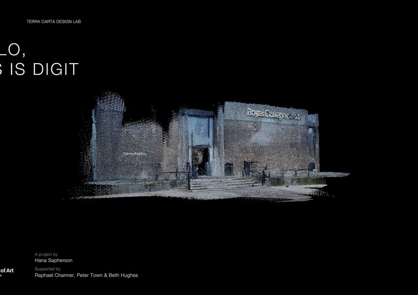 The RCA's Darwin Building, Photogrammetry