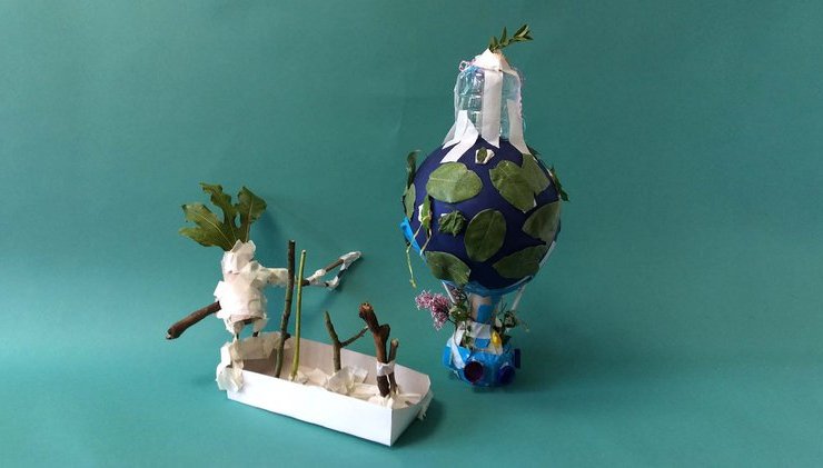 The Eco Balloon and the Tree Man
