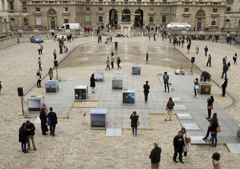 The Teaser, Public Reading, Somerset House, 2015