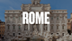 The Trevi Fountain, Rome