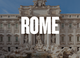 The Trevi Fountain, Rome