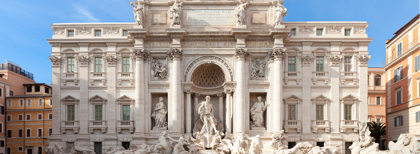 The Trevi Fountain, Rome, Italy