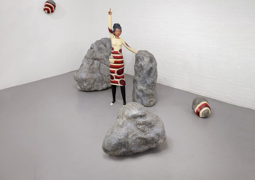 The Watcher of High Space, 2023-2024 ,mixed media