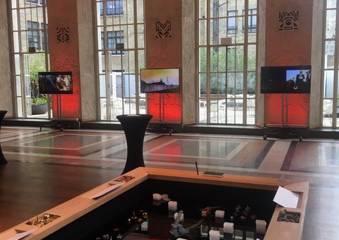 Trans-Historical Railway - Derailed Lab installation at the RIBA Portland Place. (2017)