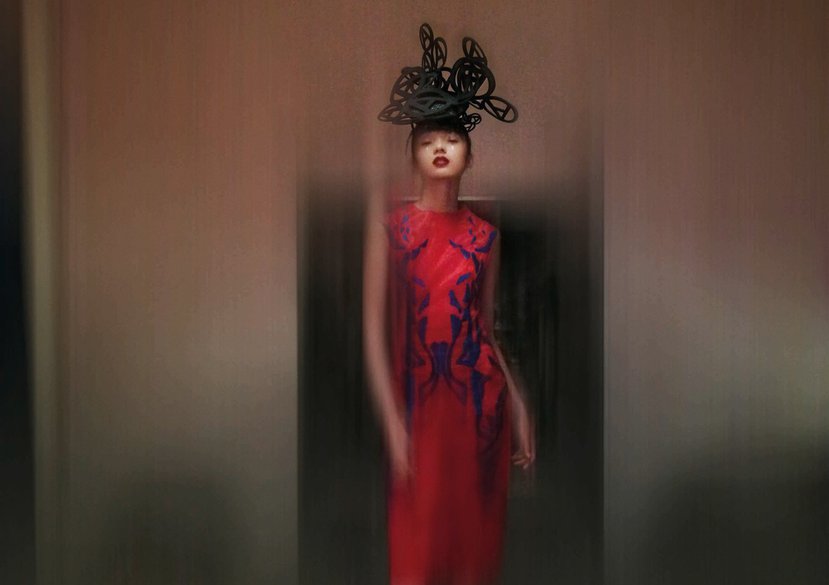 Nylon and Leather Rage Dress