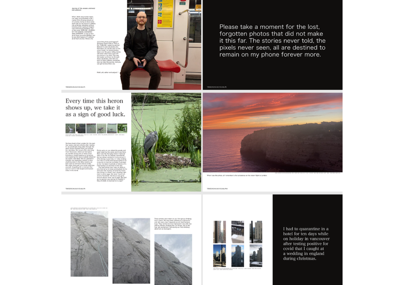 Timeline by Matt Lott, Editorial Design Participant 2025