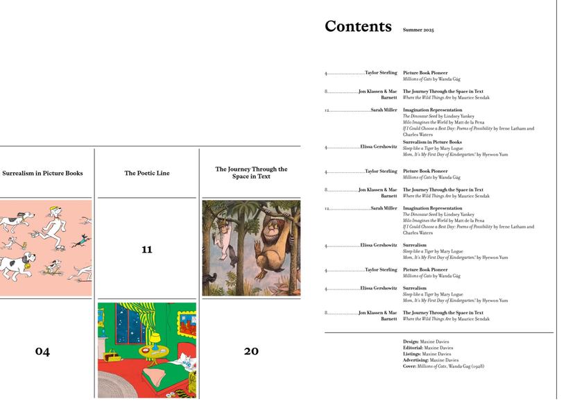 The Picture Book Review by Maxine Davies, Editorial Design Participant 2025