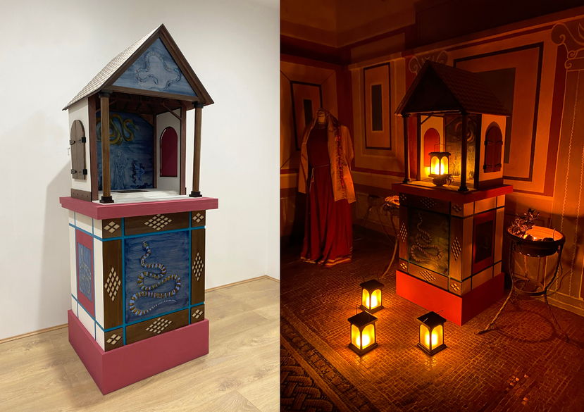 The Lararium Project. Roman Villa, Butser Ancient Farm (permanent collection)