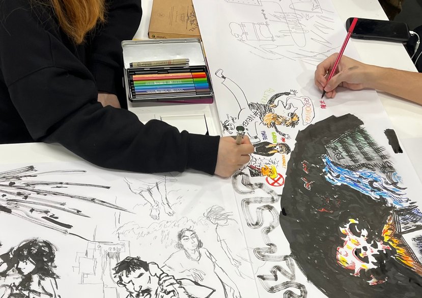 Animatic workshop imagery