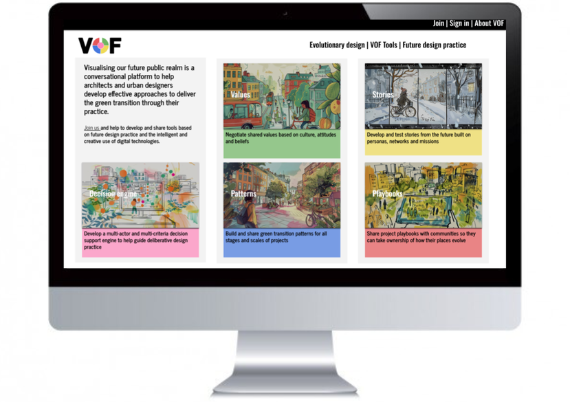 VOF digital platform example
