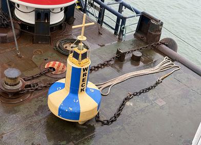 Visit to Harwich depot where Trinity House services UK aids to navigation