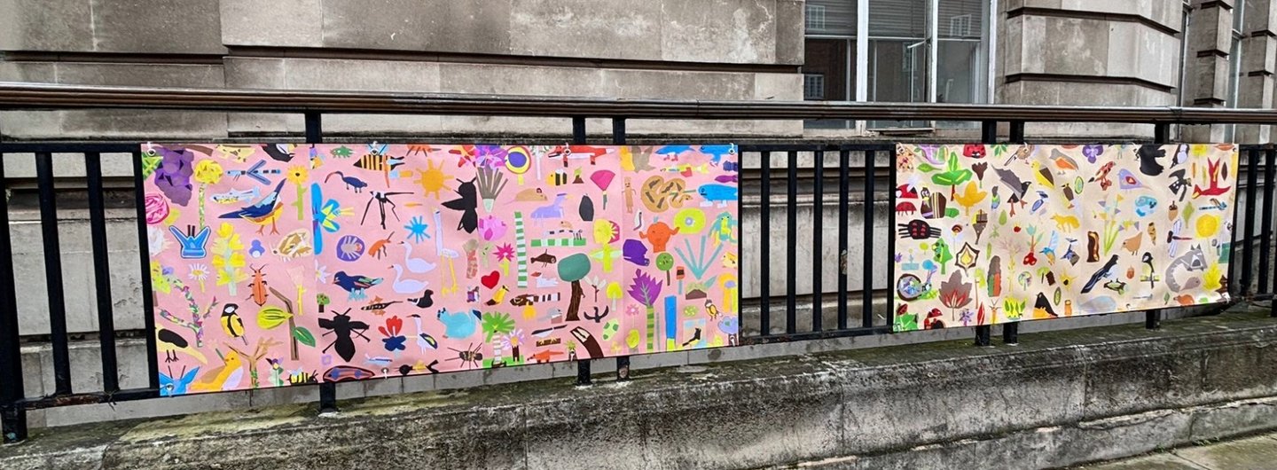 Our Beautiful Neighbourhood, Wandsworth Town Hall install