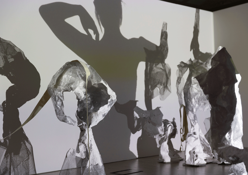 What the Body Keeps by Yuening Du (MA Information Experience Design, 2026). Photo: Sara Sahores.
