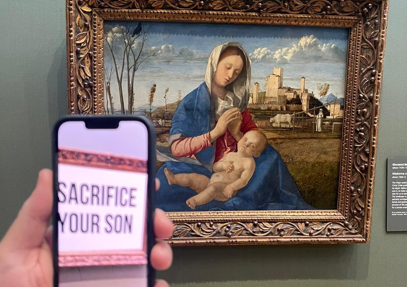 Present Futures 2023 gallery visit