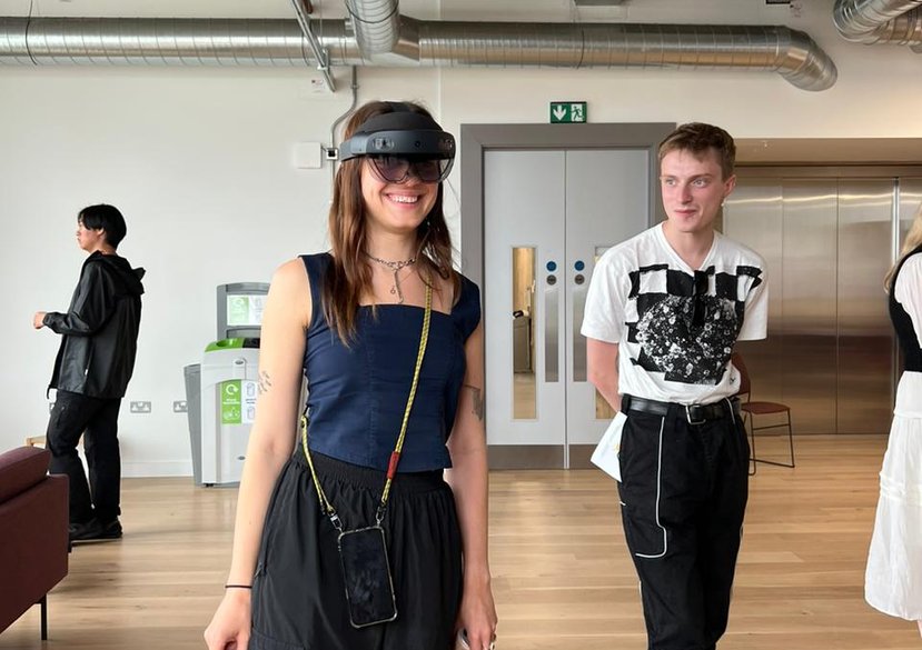 Present Futures 2023 VR art demonstration