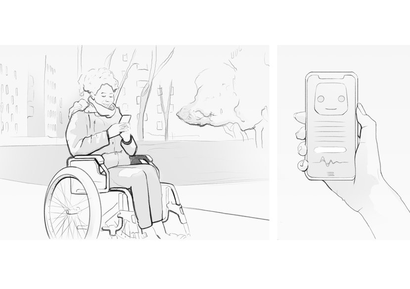 SAV Wheelchair User Storyboard 1