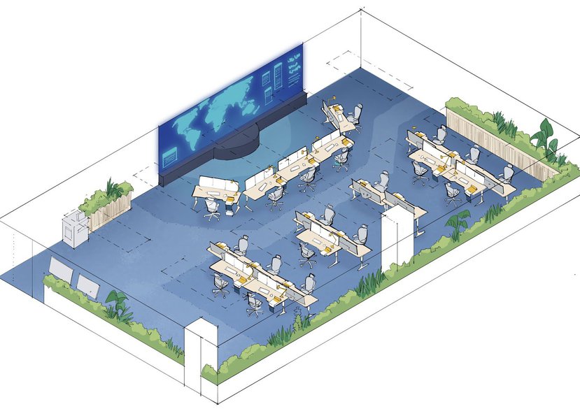 Redesign of the OCC office layout