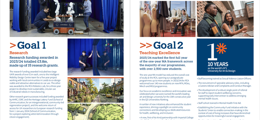 Annual Report Spread 2023-24