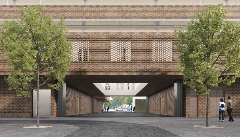 Designs for Royal College of Art Battersea South Campus