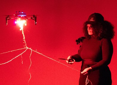 Cyan D'Anjou at Ars Electronica