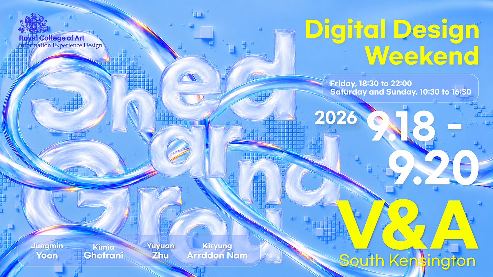 Shared Ground at V&A Digital Design Weekend