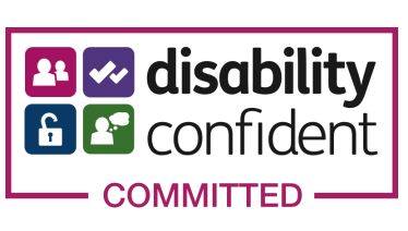Disability confident committed logo