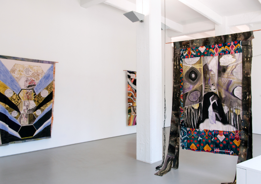 The World Blown Apart installed, Galerie Onrust, Amsterdam