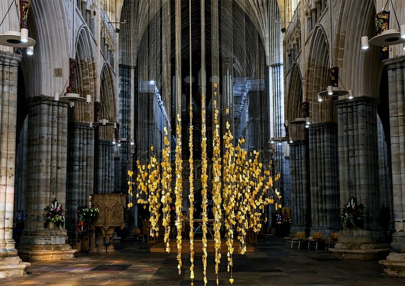 From the Vow Made, 1000 expressions of gratitude, Exeter Cathedral