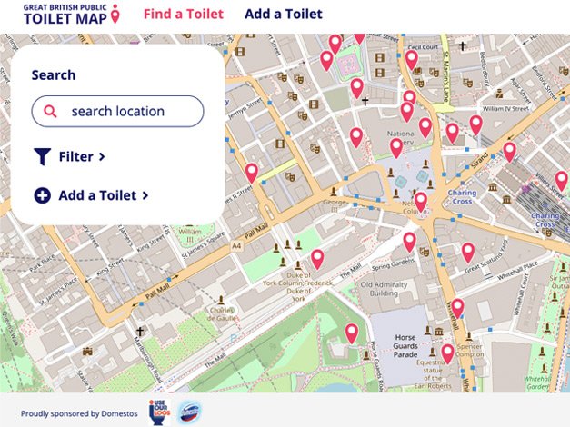 The Great British Public Toilet Map in 2020 https://www.toiletmap.org.uk/