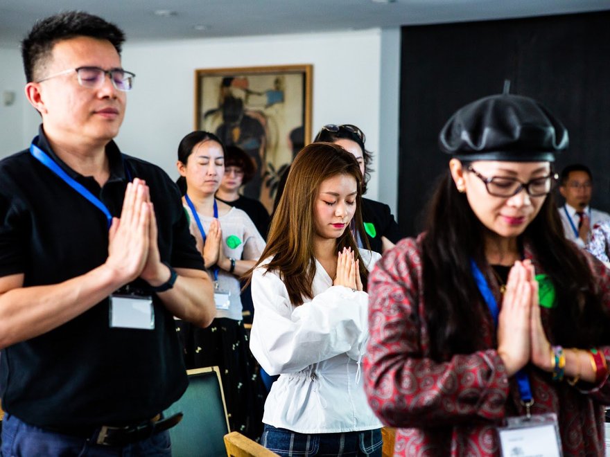 Inclusive Design and Creative Leadership workshop for Newton Business School, Adam Hollingworth (July 2019)