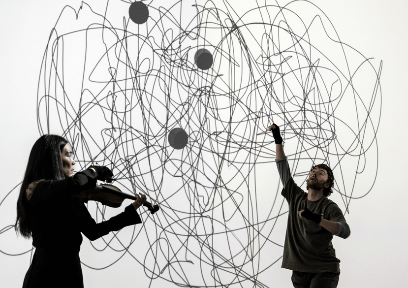 Drawing Lines – the creative after a live show at the SNAP Visualisation Lab