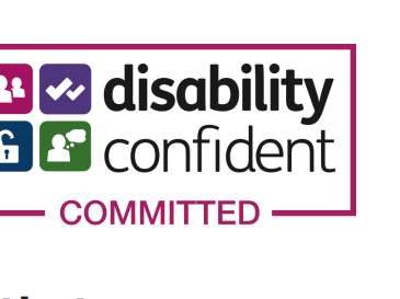 Disability confident committed logo