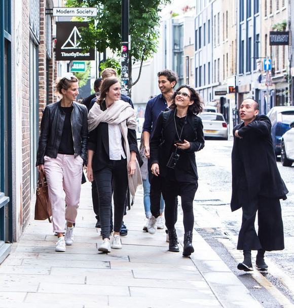 RCA short course, visit in London