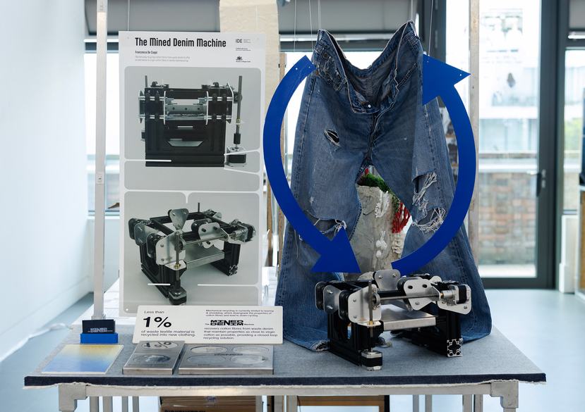 The Mined Denim Machine, by Francesca De Coppi - Innovation Design Engineering MA/MsC 2026