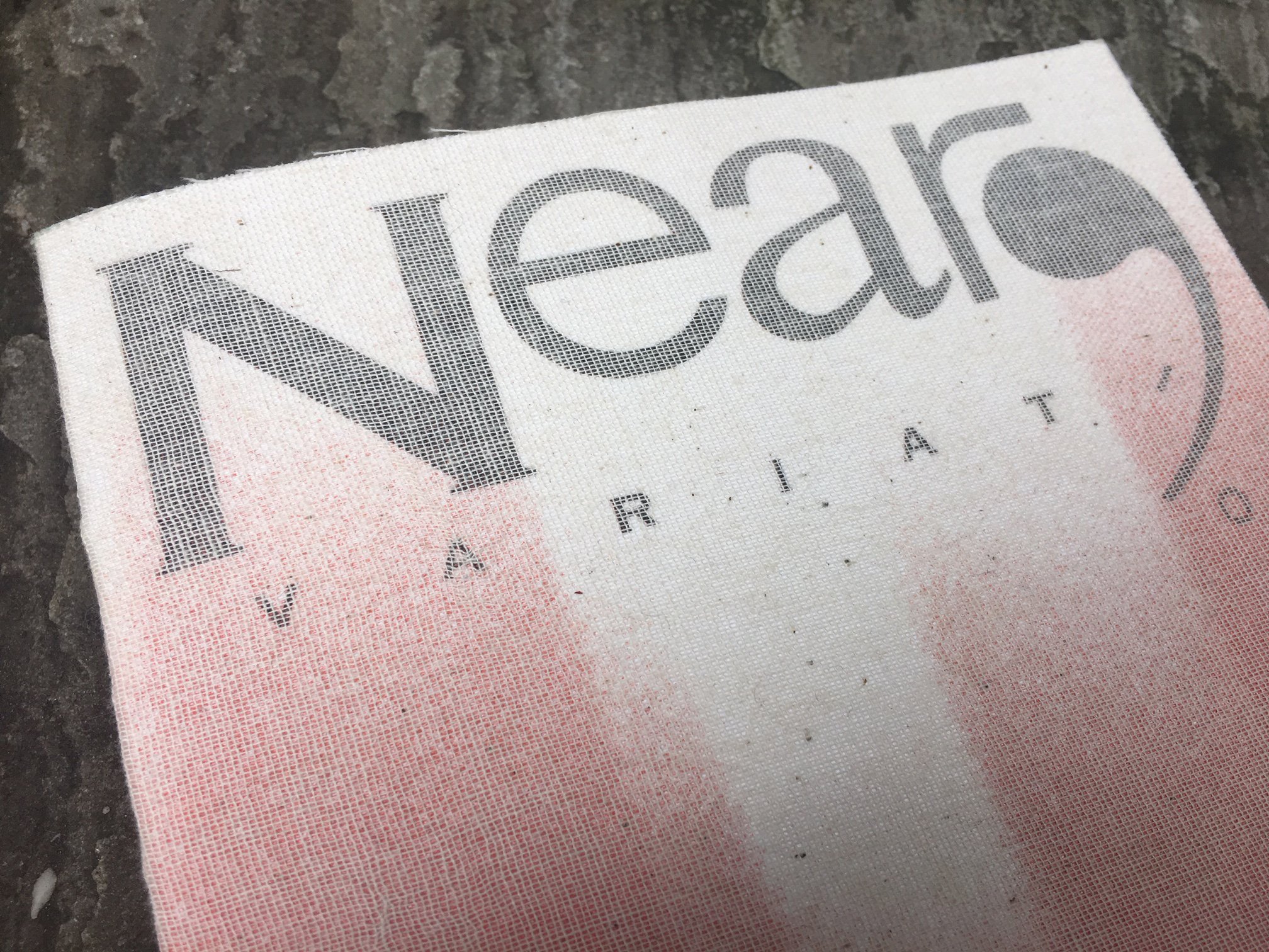 RCA Writing collaborative publication Near Variations, cover detail