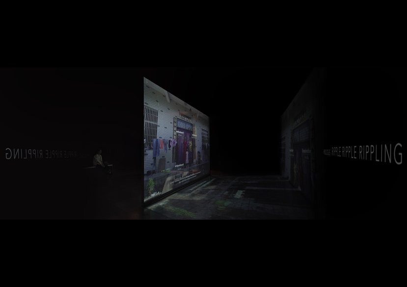 Ripple, Ripple, Rippling: Prologue – Film installation, Driving the Human Festival (2021)