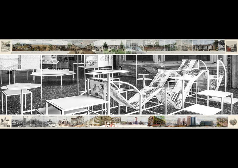 Collective Forms in China – Scroll installation at Venice Architecture Biennale (2018)