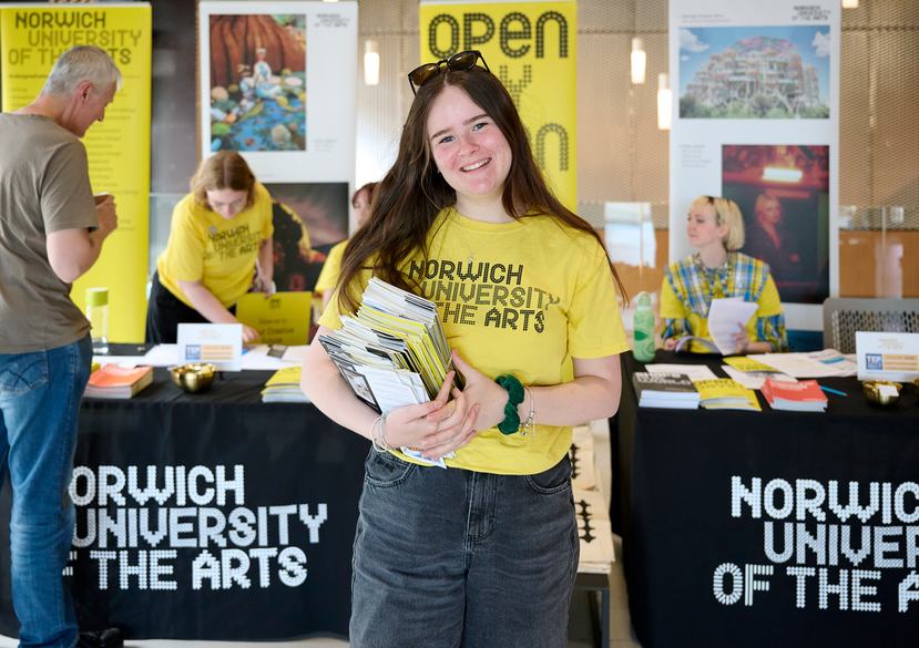 Open Day, Norwich University of the Arts