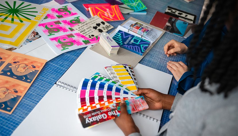 Pantone book