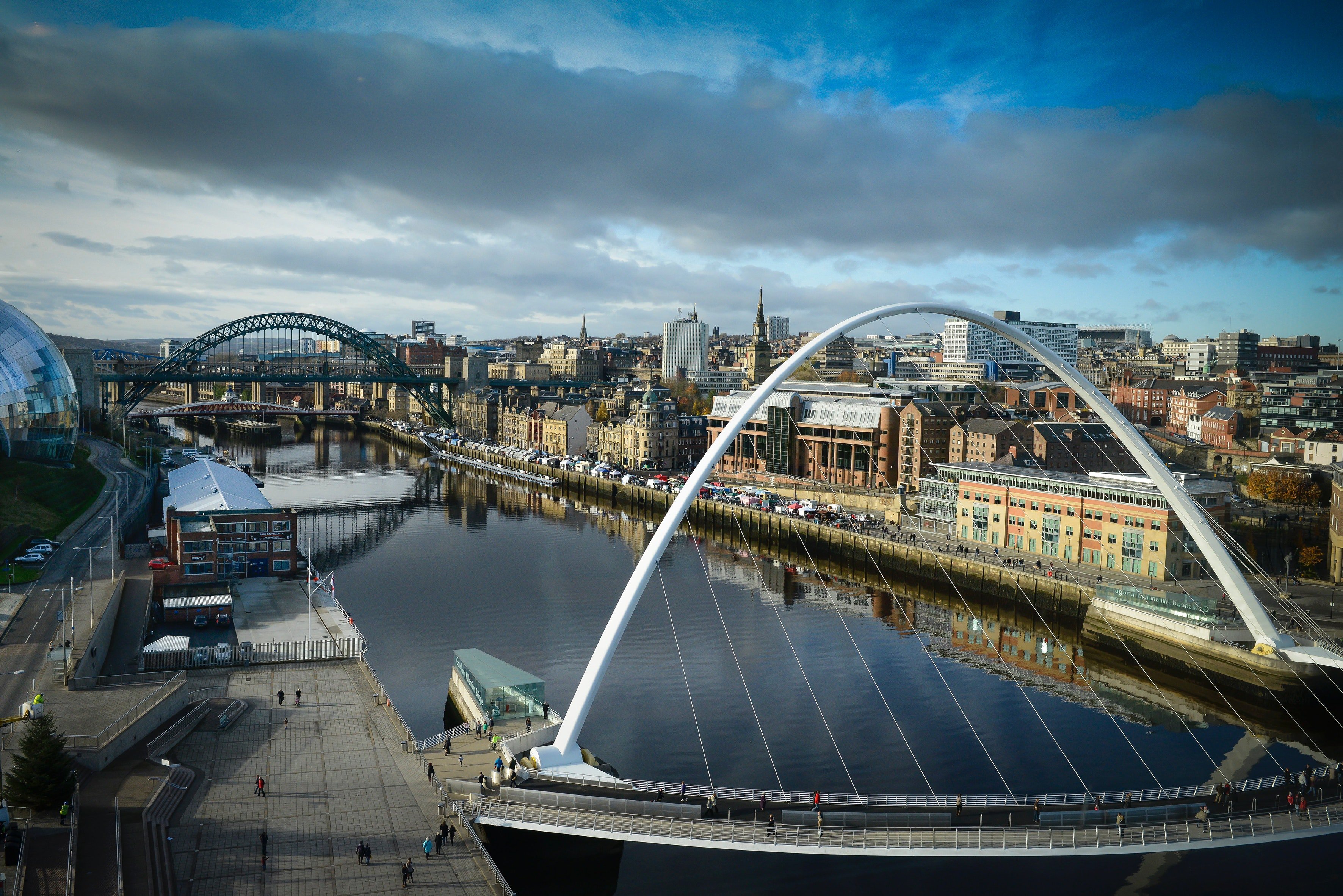 Newcastle skyline