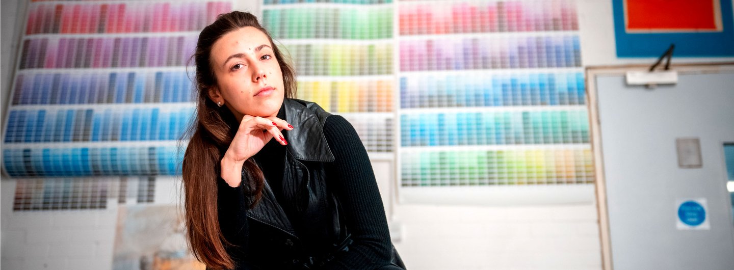 Student in Print Workshops