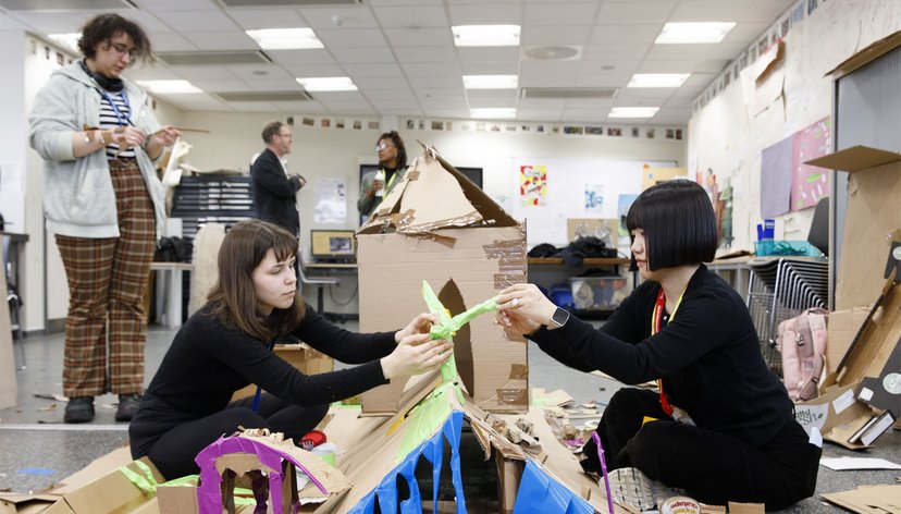 South Thames College RCA workshop